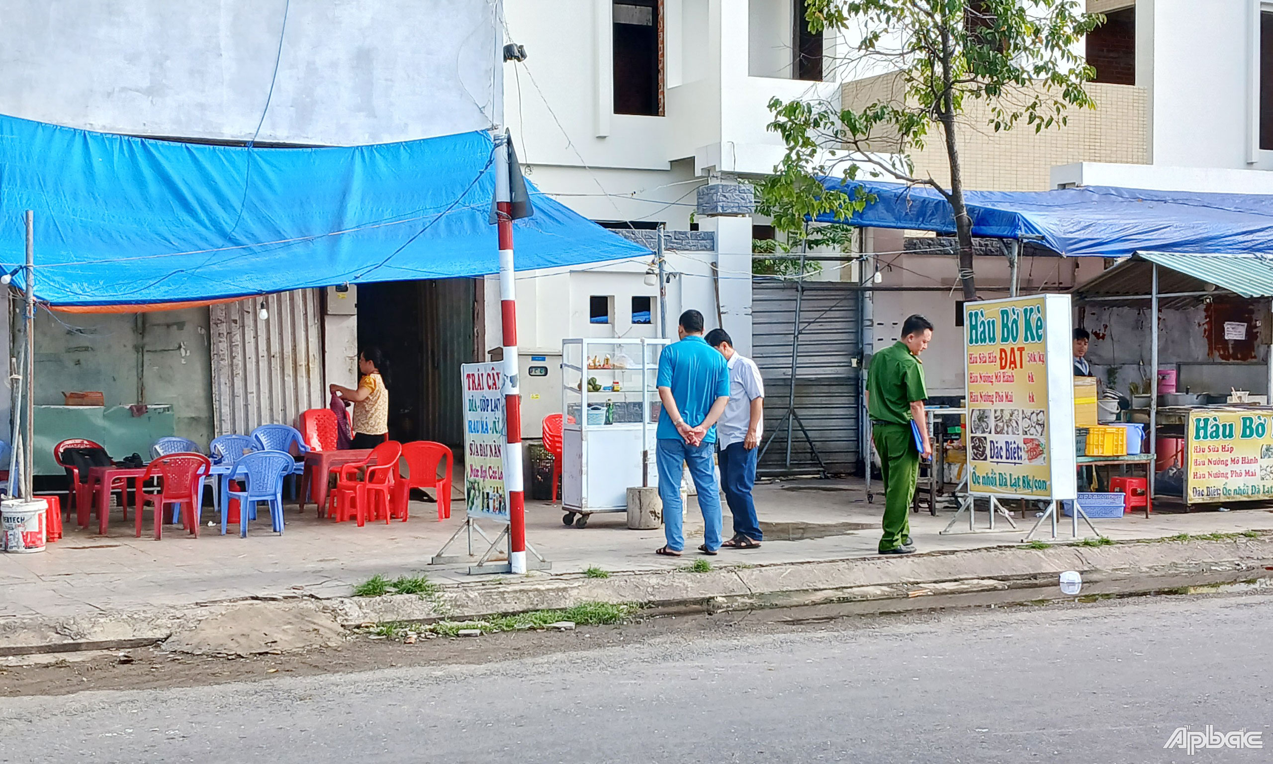 Hiện trường vụ nghi nổ súng