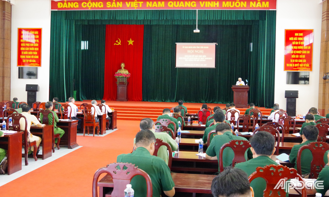 Quang cảnh hội nghị giao ban quý III-2023.