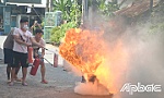 Diễn tập an toàn phòng cháy, chữa cháy tại các Tổ liên gia