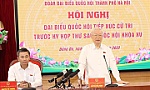 Tổng Bí thư Nguyễn Phú Trọng tiếp xúc cử tri Hà Nội trước Kỳ họp thứ 6, Quốc hội khóa XV