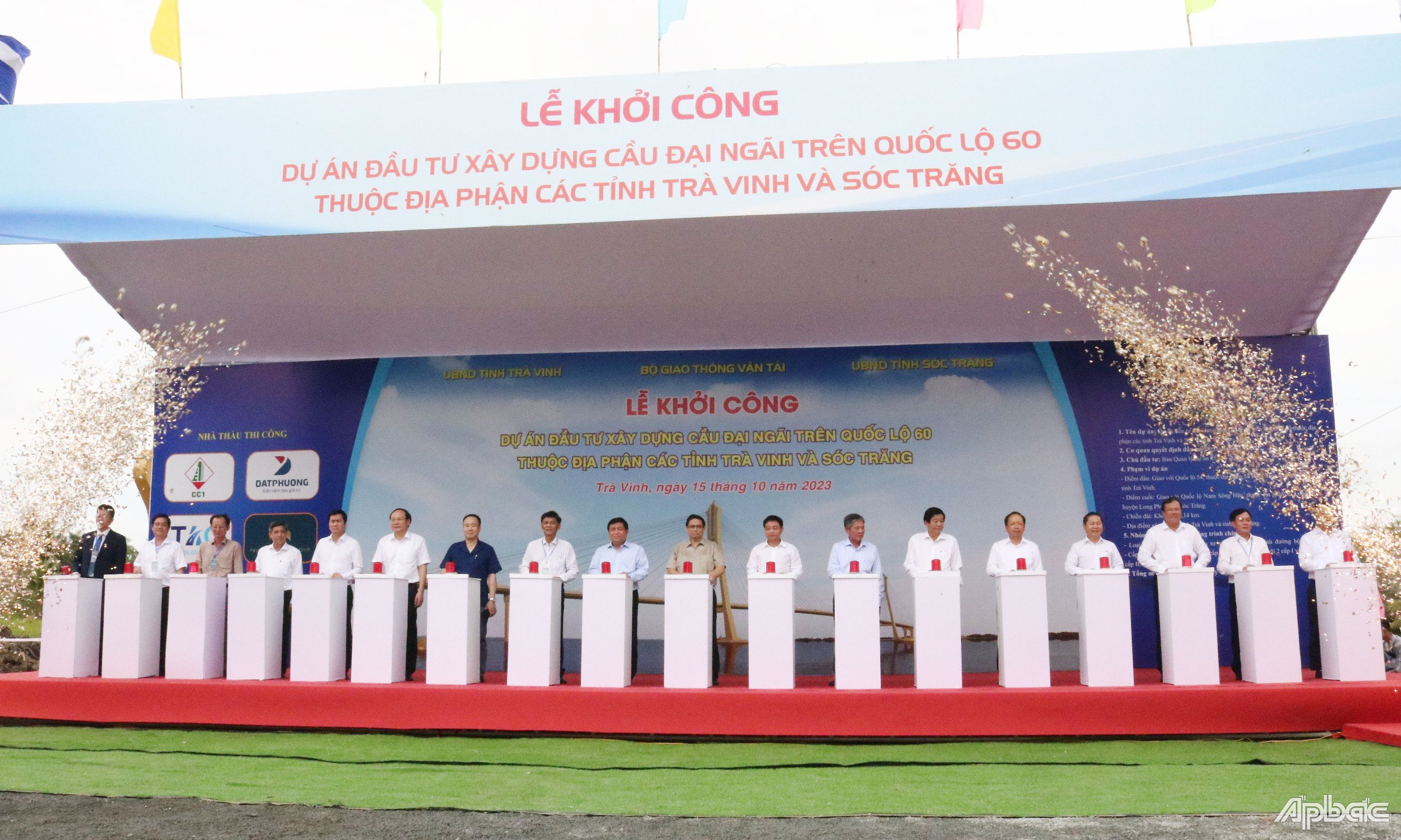 Nghi thức khởi công Dự án.