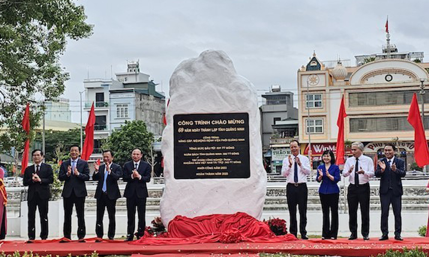 ABO/NDO- A ceremony was held on October 22 to announce the upgrade of Quang Ninh Lung Hospital as a project to celebrate the 60th founding anniversary of Quang Ninh Province (October 30, 1963- 2023).