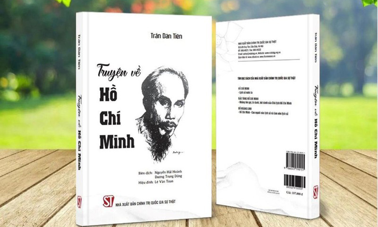 The book on President Ho Chi Minh (Photo: Su That (Truth) National Political Publishing House).