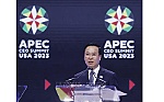 Chủ tịch nước Võ Văn Thưởng phát biểu tại Hội nghị thượng đỉnh Doanh nghiệp APEC 2023
