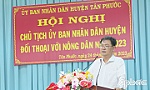 Chủ tịch UBND huyện Tân Phước đối thoại với nông dân