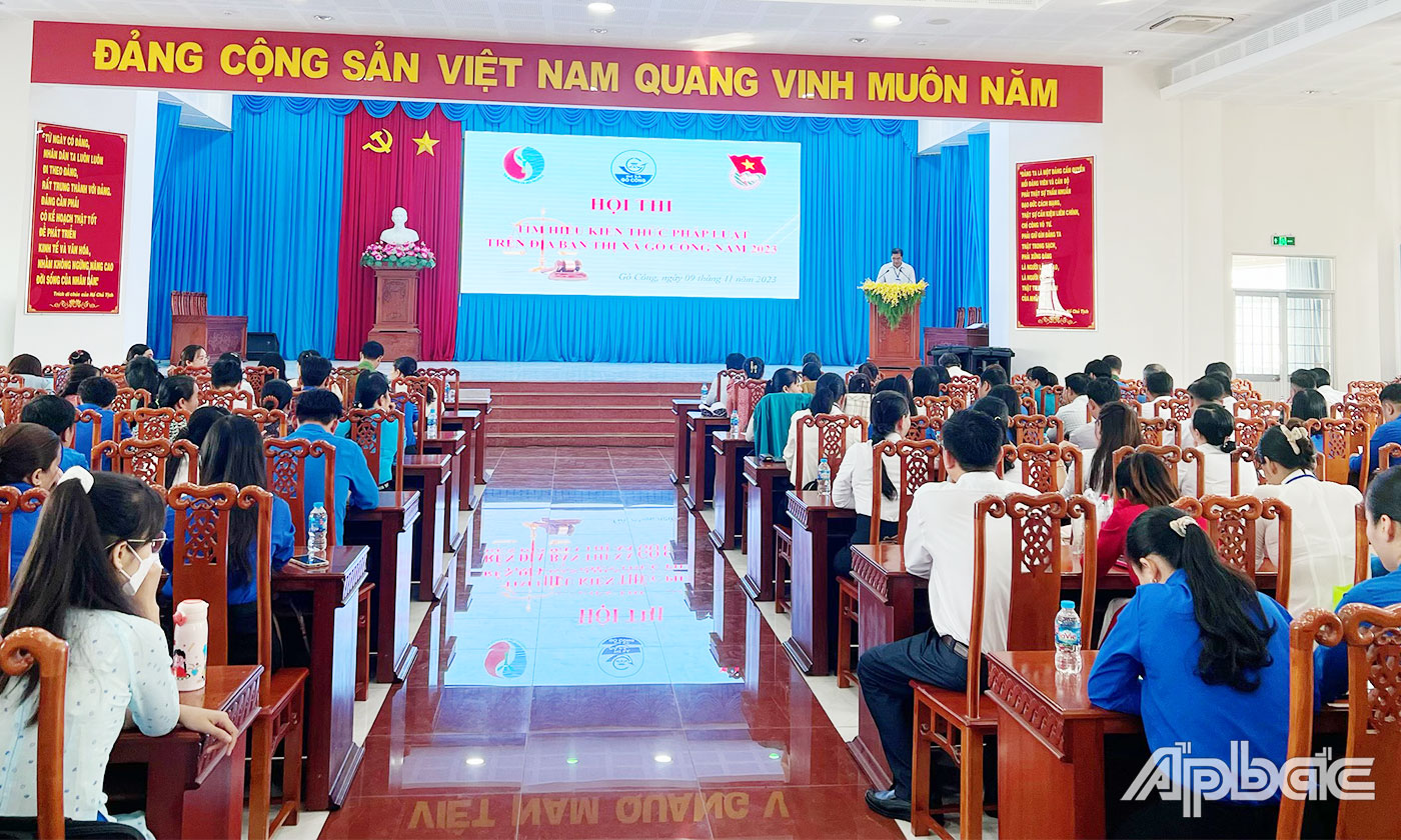 Quang cảnh tại Hội thi