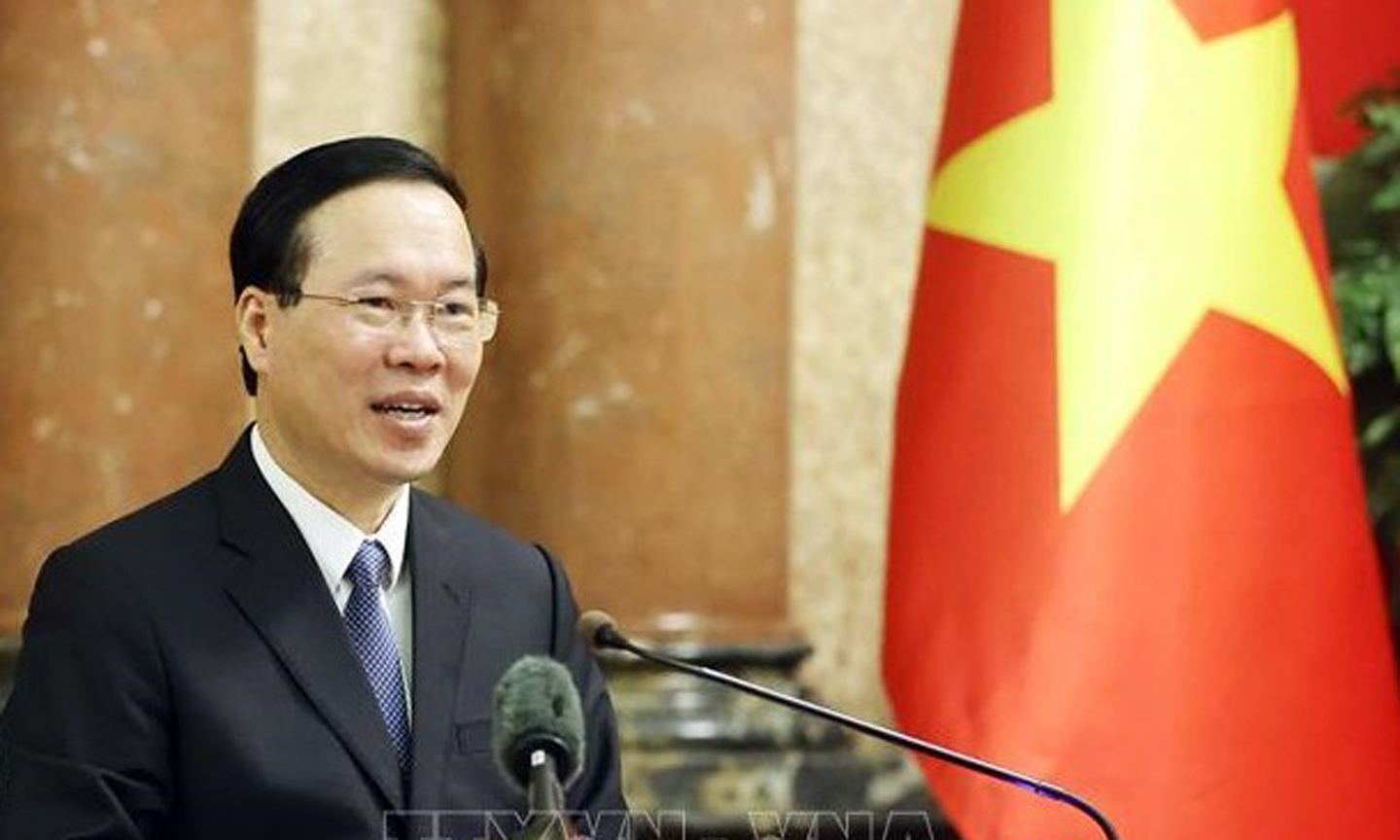 Vietnamese President Vo Van Thuong. (Photo: VNA).