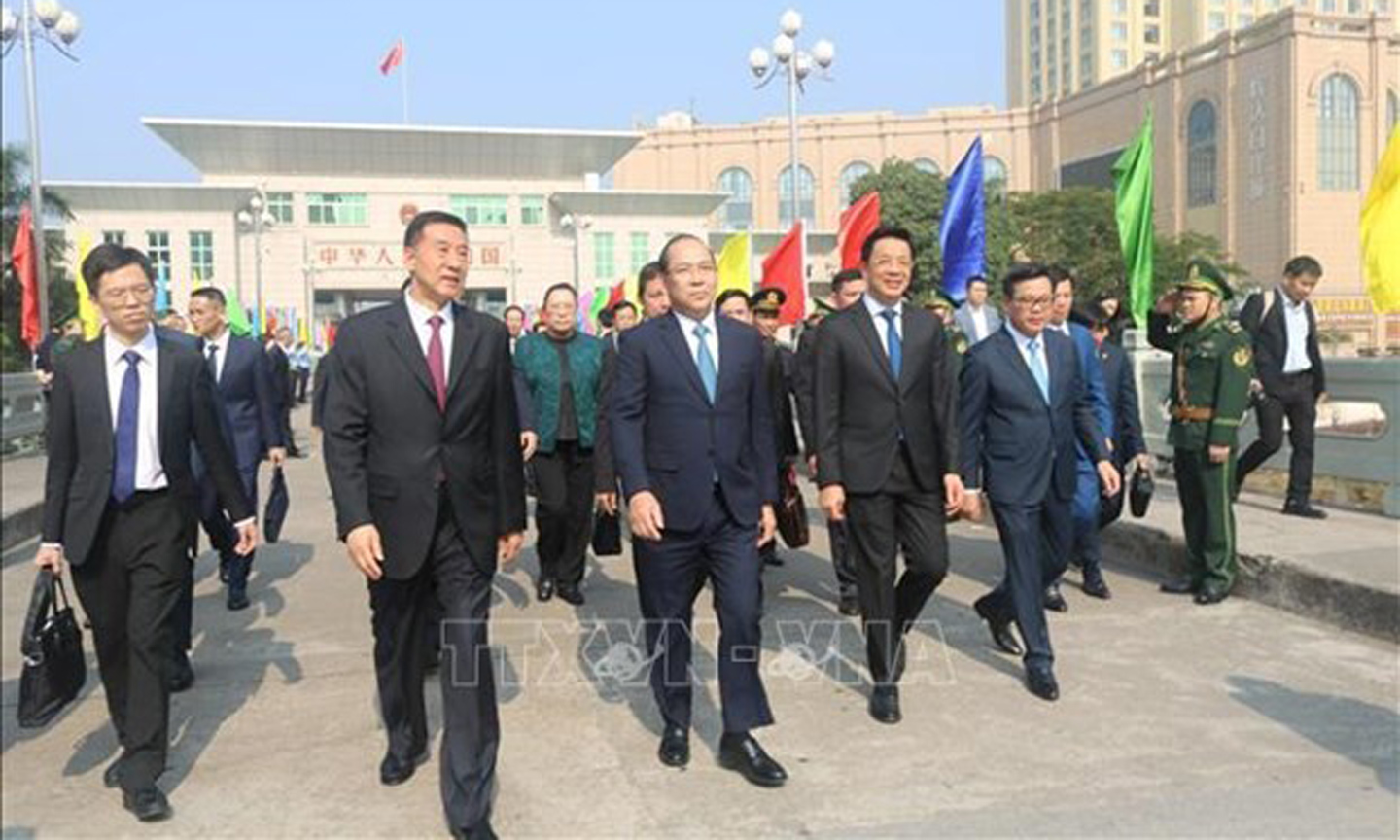 ABO/NDO- A delegation of the Chinese People’s Political Consultative Conference (CPPCC) led by Vice Chairman of the 14th CPPCC National Committee Wang Yong arrived Vietnam on November 27