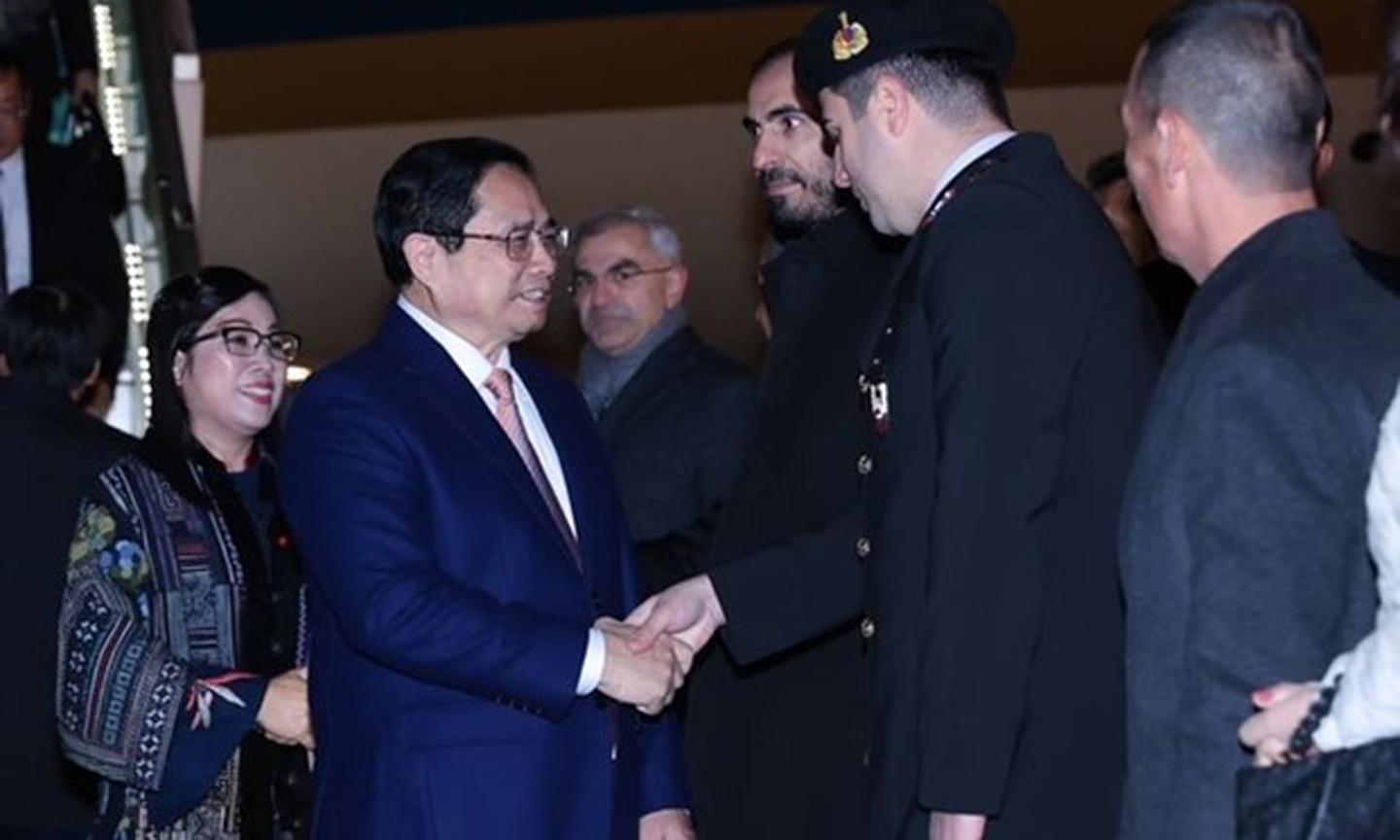 PM Pham Minh Chinh arrives in Ankara, starting official visit to Turkey