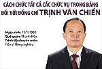 Khởi tố bị can, khám nhà ông Trịnh Văn Chiến