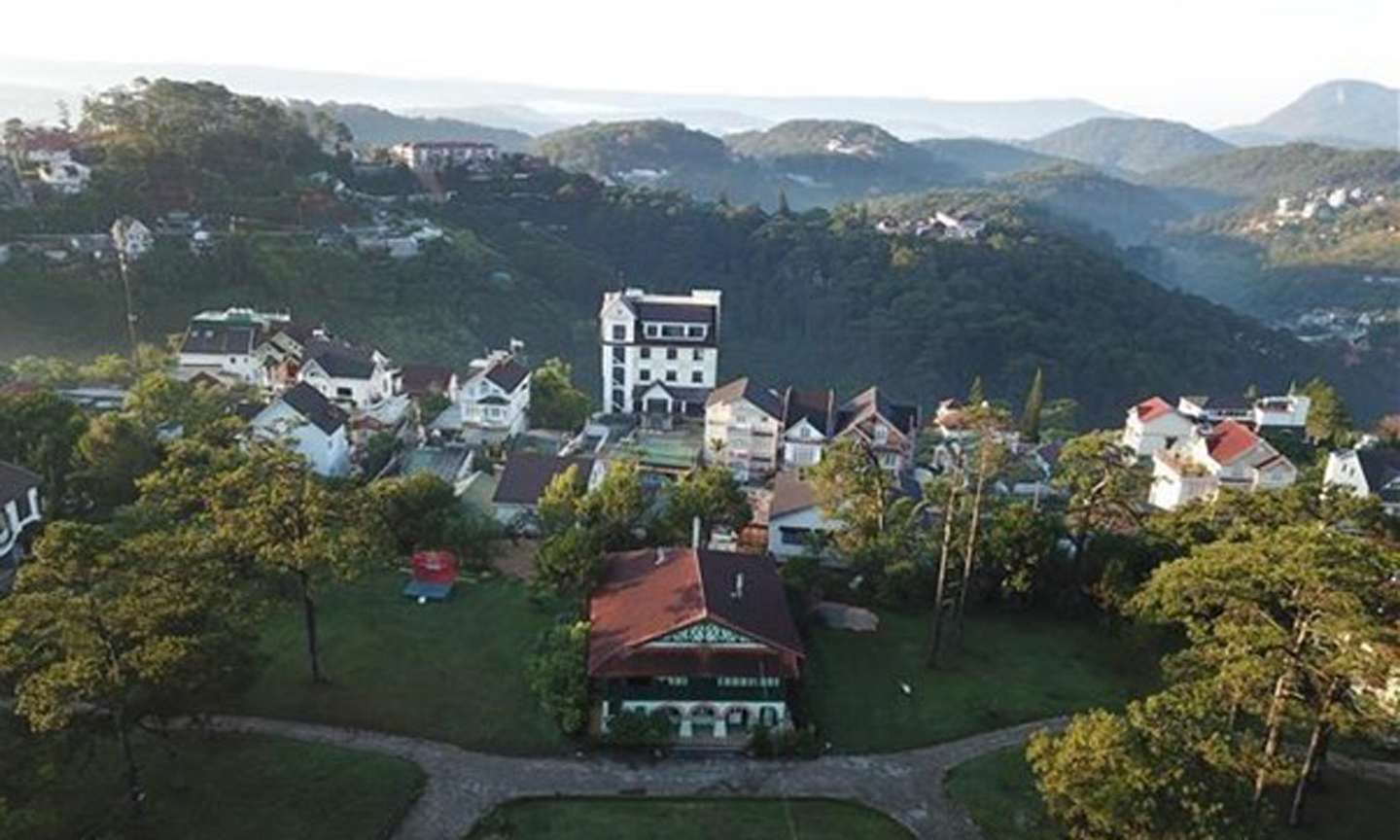 A view of Da Lat city (Photo: VNA).