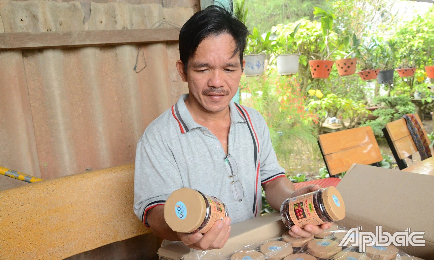 Chương trình OCOP đã nhận được sự quan tâm của nhiều HTX,  hộ kinh doanh trên địa bàn huyện.