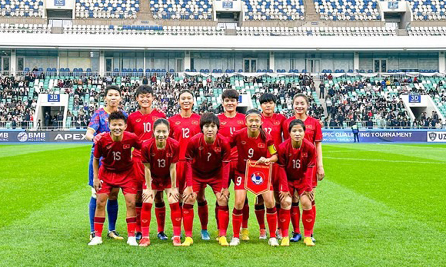 Vietnam women’s national football team (Photo: VFF).