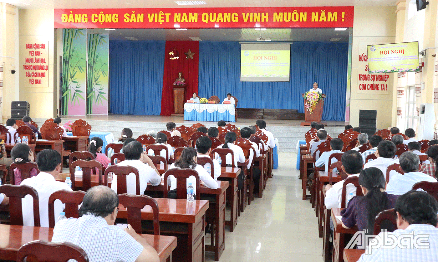 Quang cảnh hội nghị.