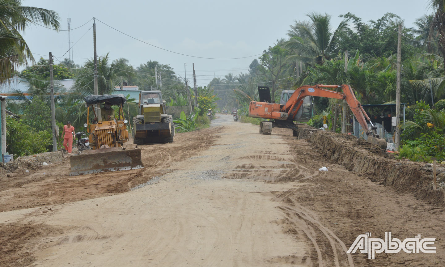Dự án triển khai đồng loạt 4 gói thầu và hiện có 1 gói đã hoàn thành. 