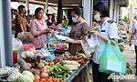 Tiền Giang: Kiểm tra tình hình kinh doanh, an toàn thực phẩm tại các chợ