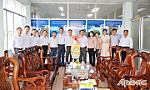 Phó Bí thư Thường trực Tỉnh ủy Võ Văn Bình chúc tết các doanh nghiệp