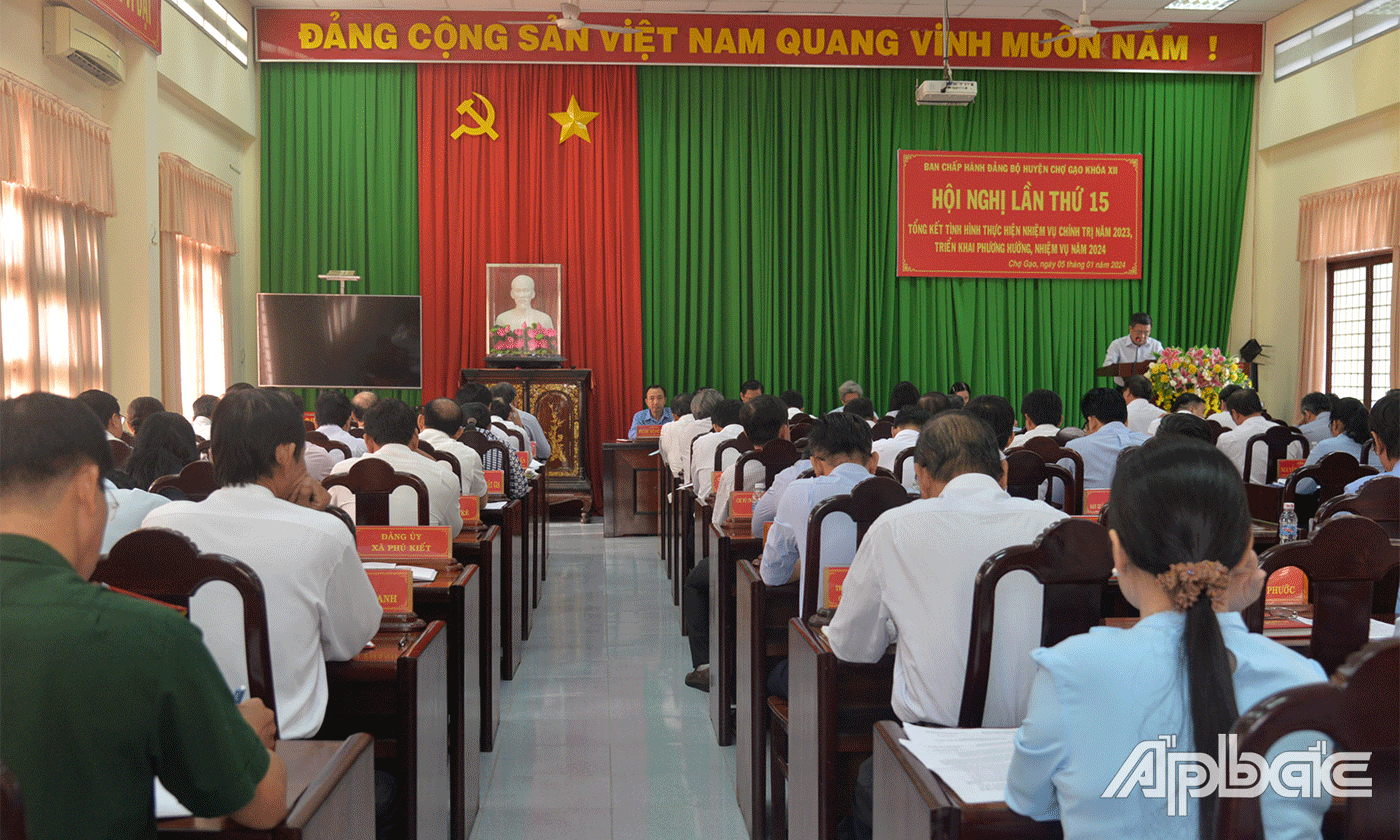 Quang cảnh hội nghị.