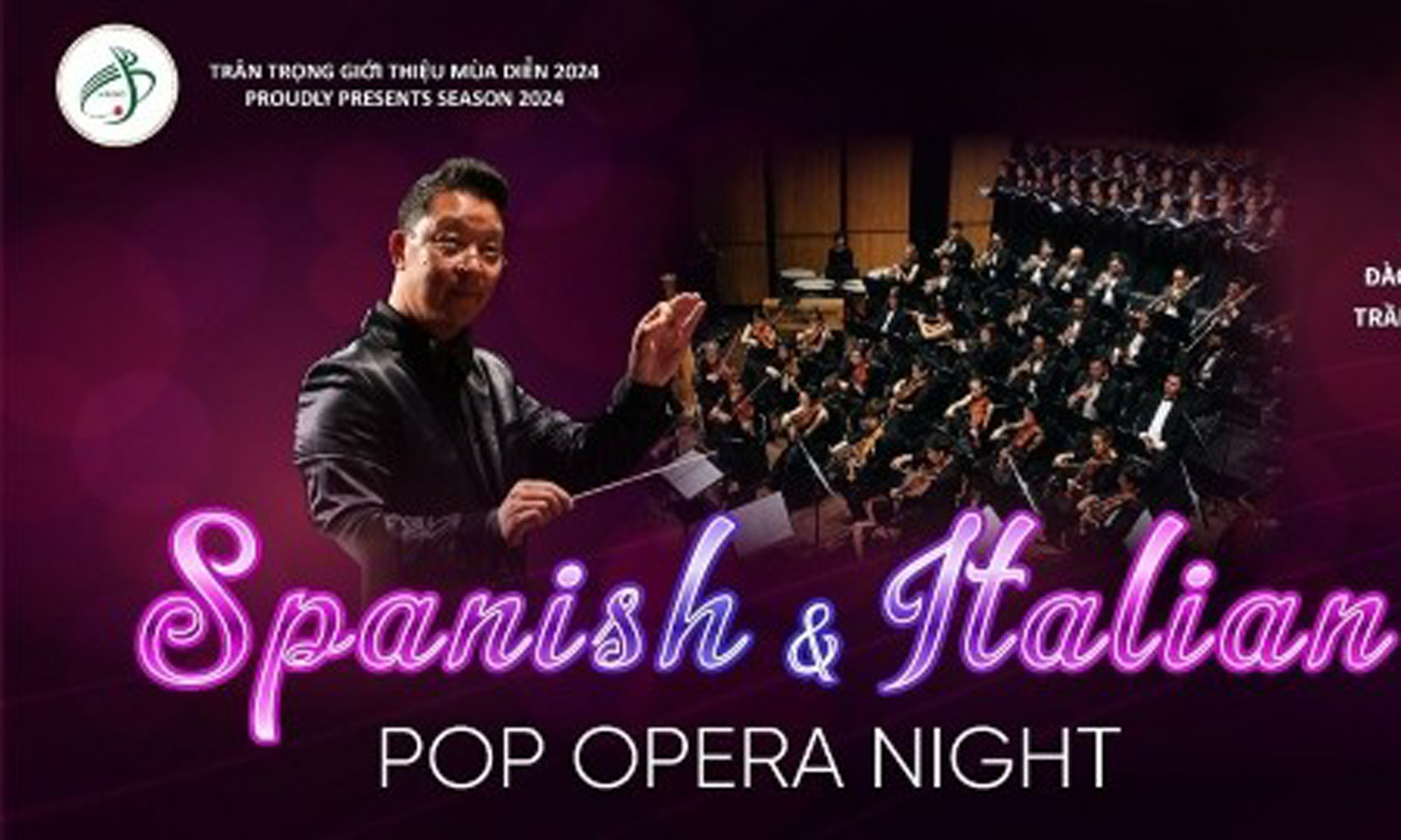 ABO/NDO- A concert themed ‘Spanish and Italian pop opera night’ will be staged at the Ho Chi Minh City Opera House on January 6, as an event to kick start the New Year 2024 for the Ho Chi Minh City Ballet and Orchestra (HBSO).