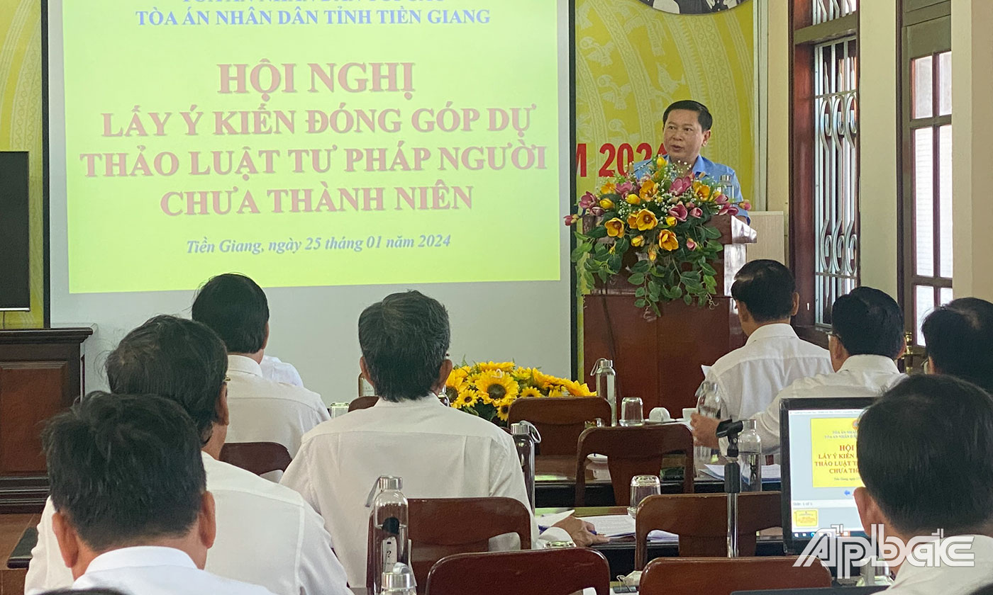 Quang cảnh hội nghị.