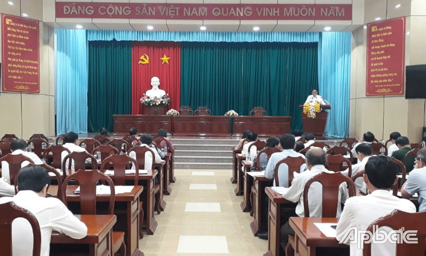 Quang cảnh hội nghị.