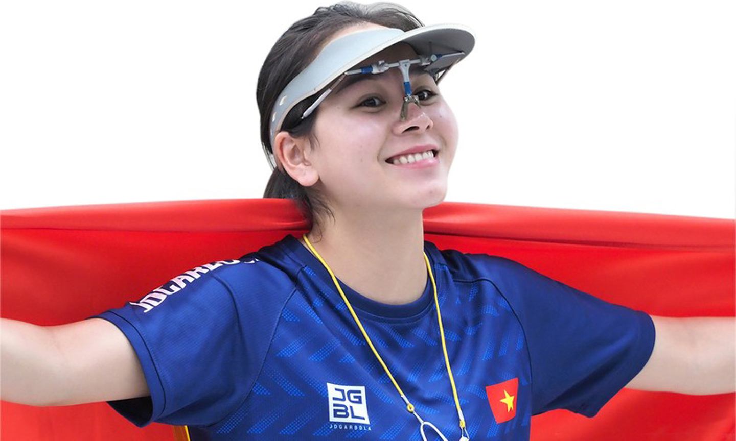 Shooter Trinh Thu Vinh has a secured a spot at the Paris 2024 Olympics.