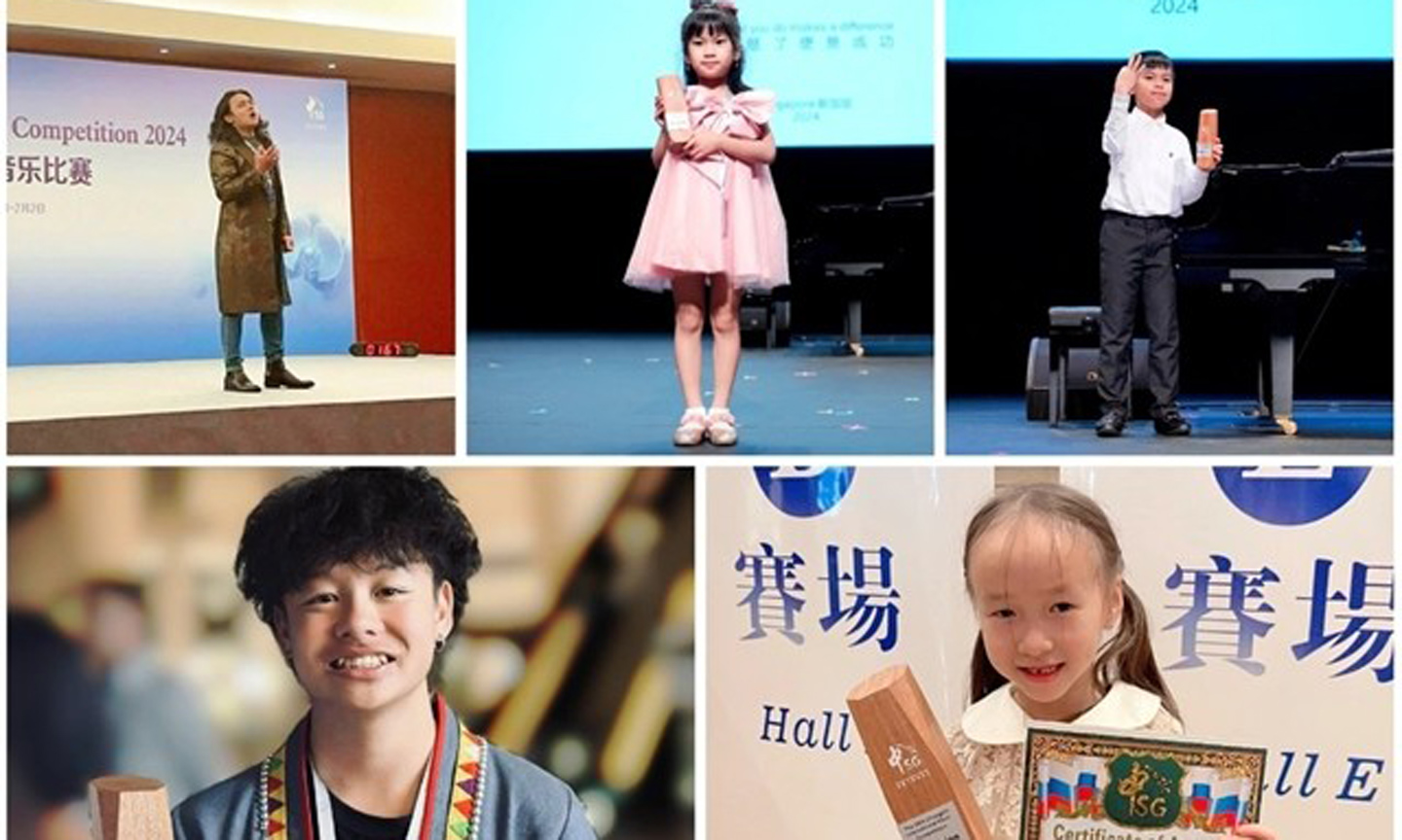 Five Vietnamese contestants win first prizes at the 18th ZhongSin International Music Competition 2024. ̣(Photo courtesy of ZhongSin International Music Competition).