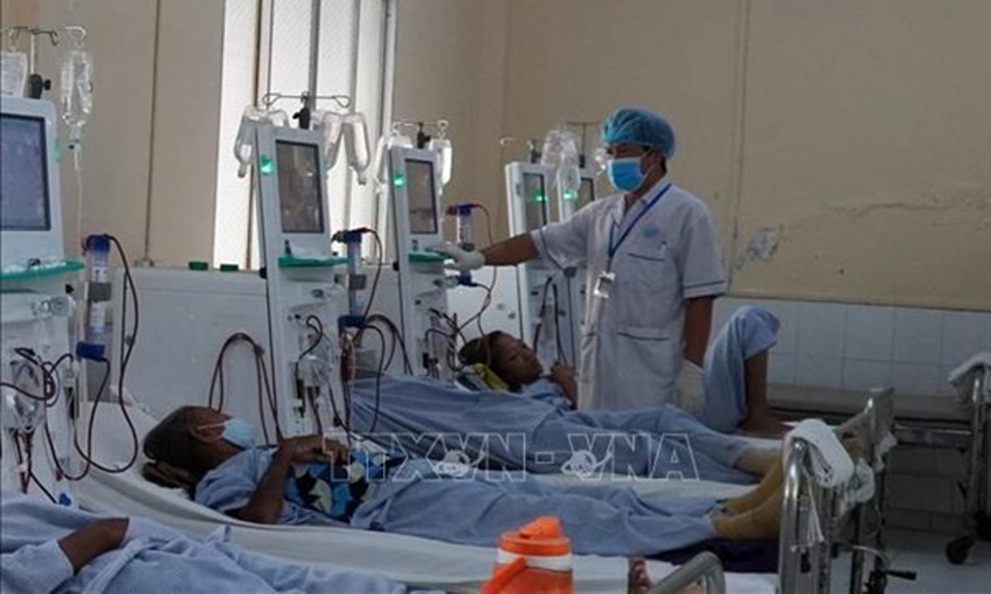 At a district-level medical station in Kien Giang (Photo: VNA).