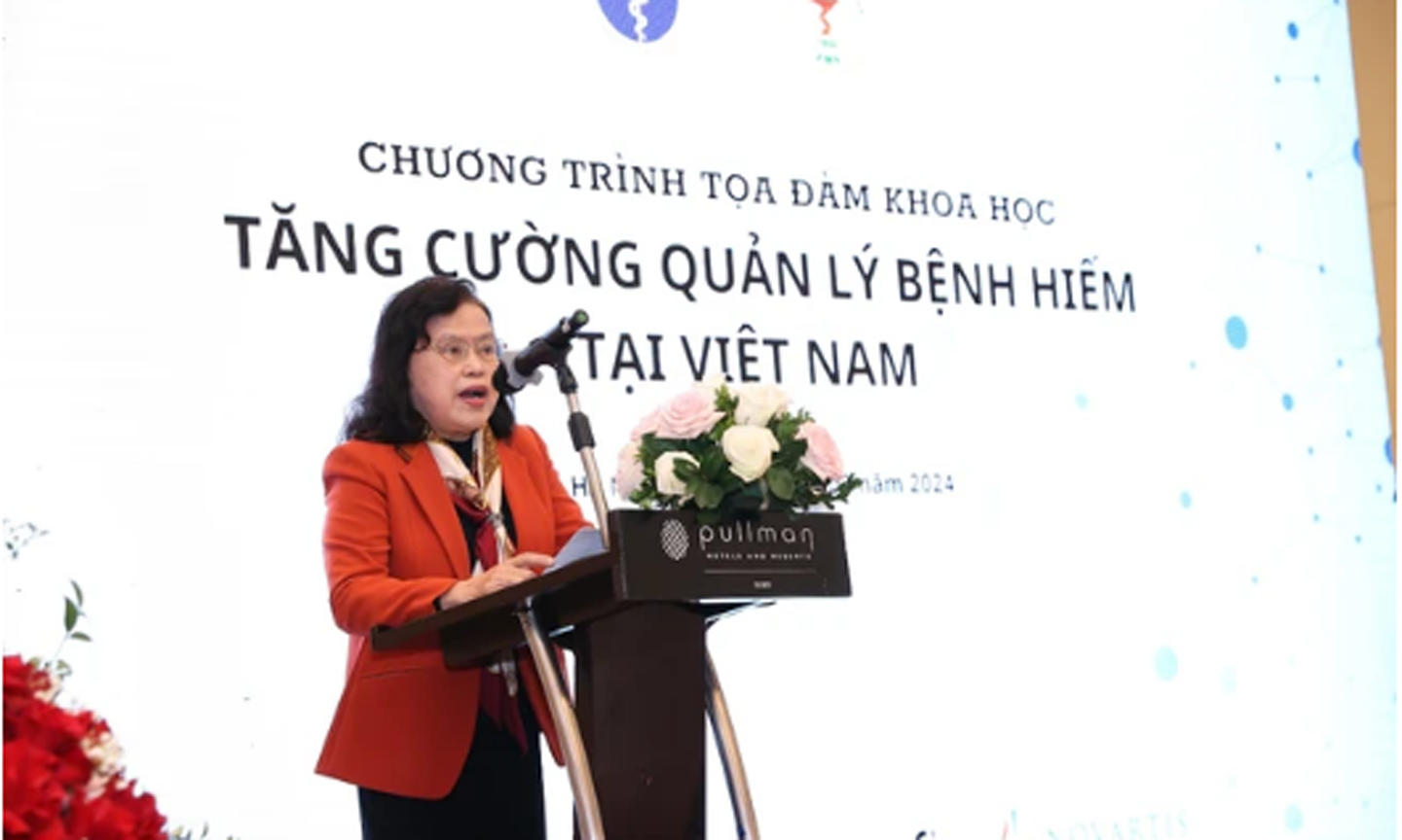 Phó giáo sư Nguyễn Thị Xuyên - Chủ tịch Tổng hội Y học Việt Nam. (Ảnh: PV/Vietnam+)