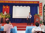 Học sinh lớp 9 tham quan, trải nghiệm thực tế tại Trường THPT Nguyễn Đình Chiểu