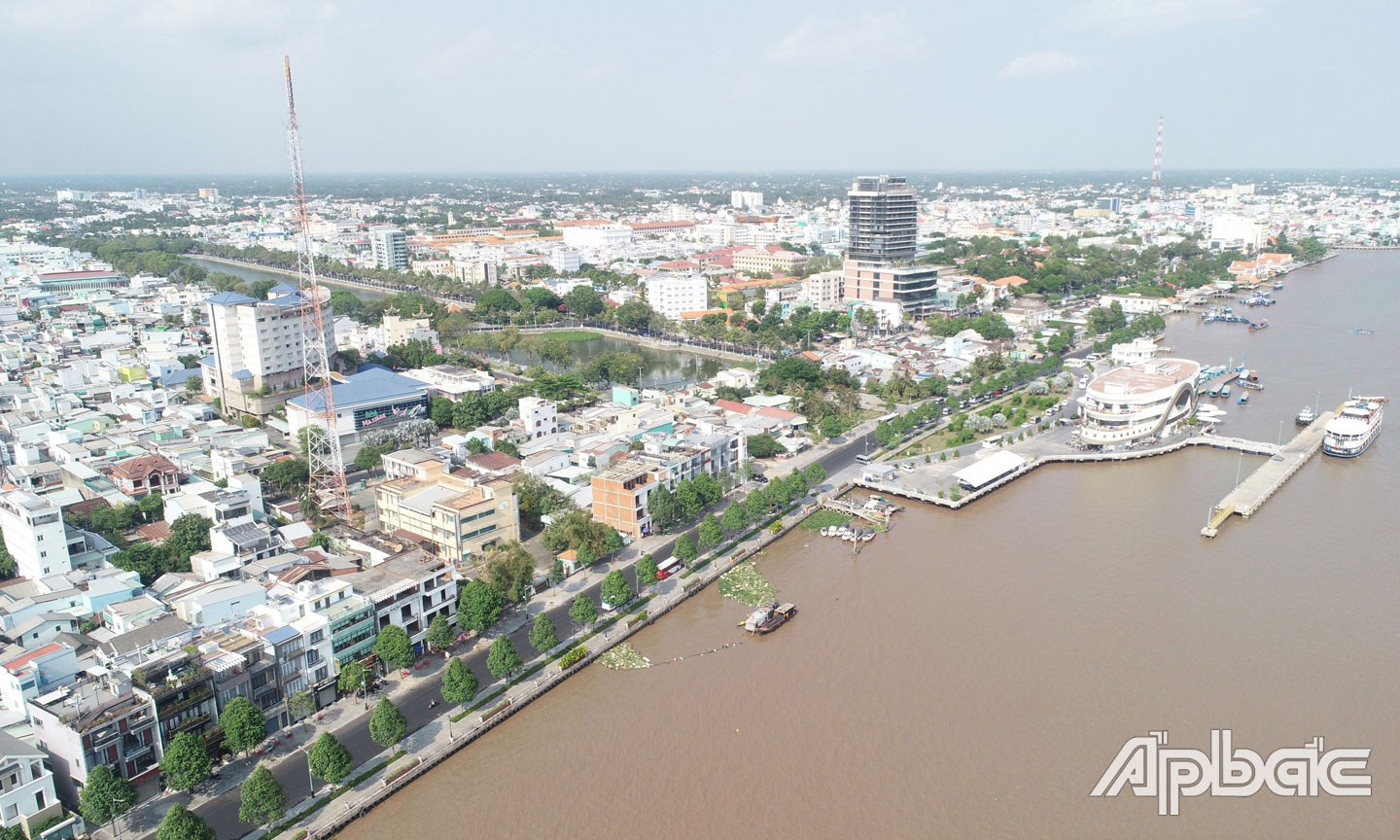 Hành lang kinh tế dọc sông Tiền sẽ trở thành không gian phát triển mới của Tiền Giang.