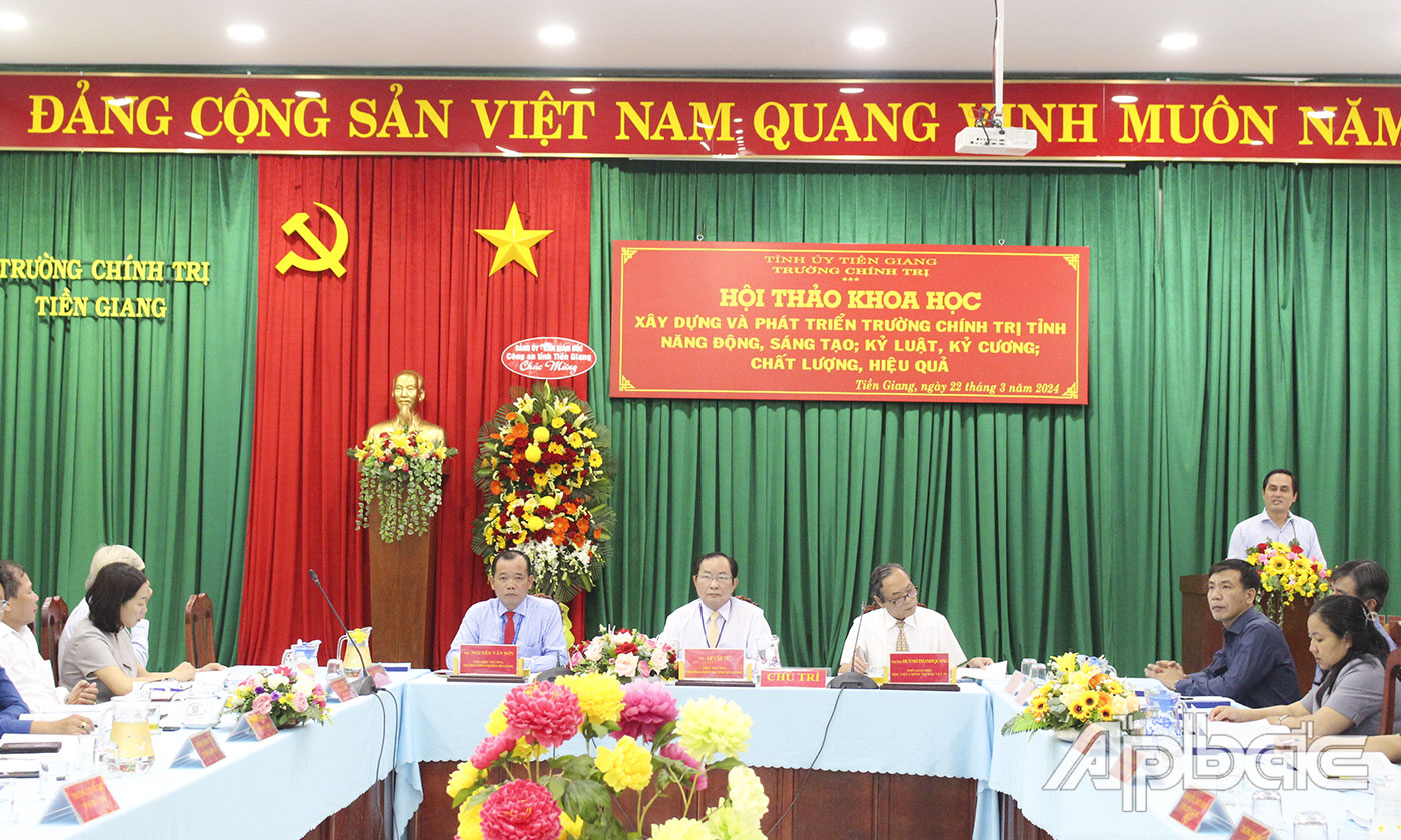 Quang cảnh hội thảo.