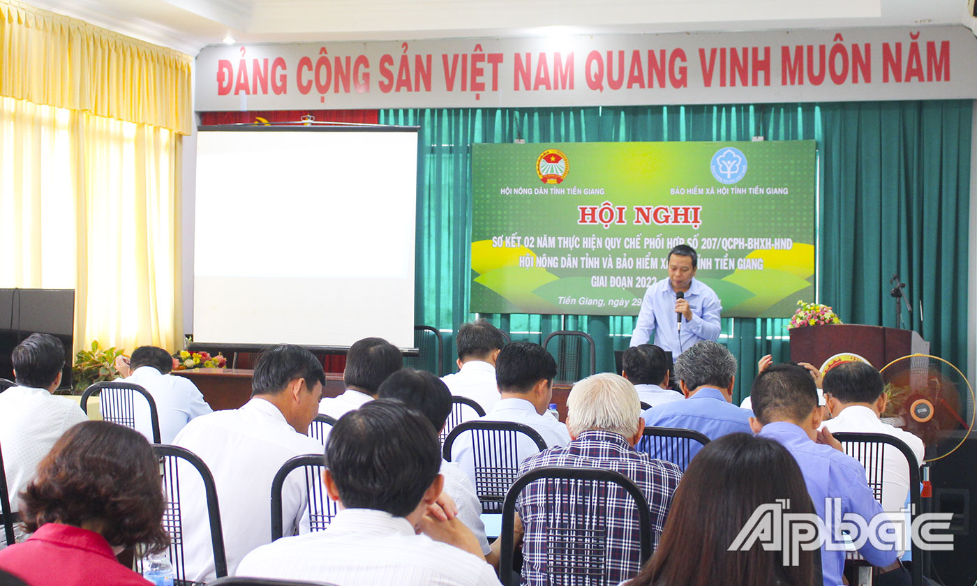 Quang cảnh hội nghị. 