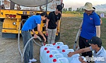 Tiền Giang: Đoàn viên, thanh niên hỗ trợ nước sinh hoạt cho người dân