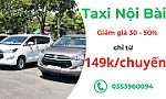 Taxi sân bay Nội Bài về Hà Nội siêu ưu đãi chỉ có trong tháng 4
