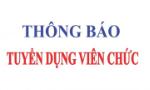 Thông báo tổ chức tuyển dụng công chức cấp xã năm 2024 trên địa bàn huyện Tân Phước