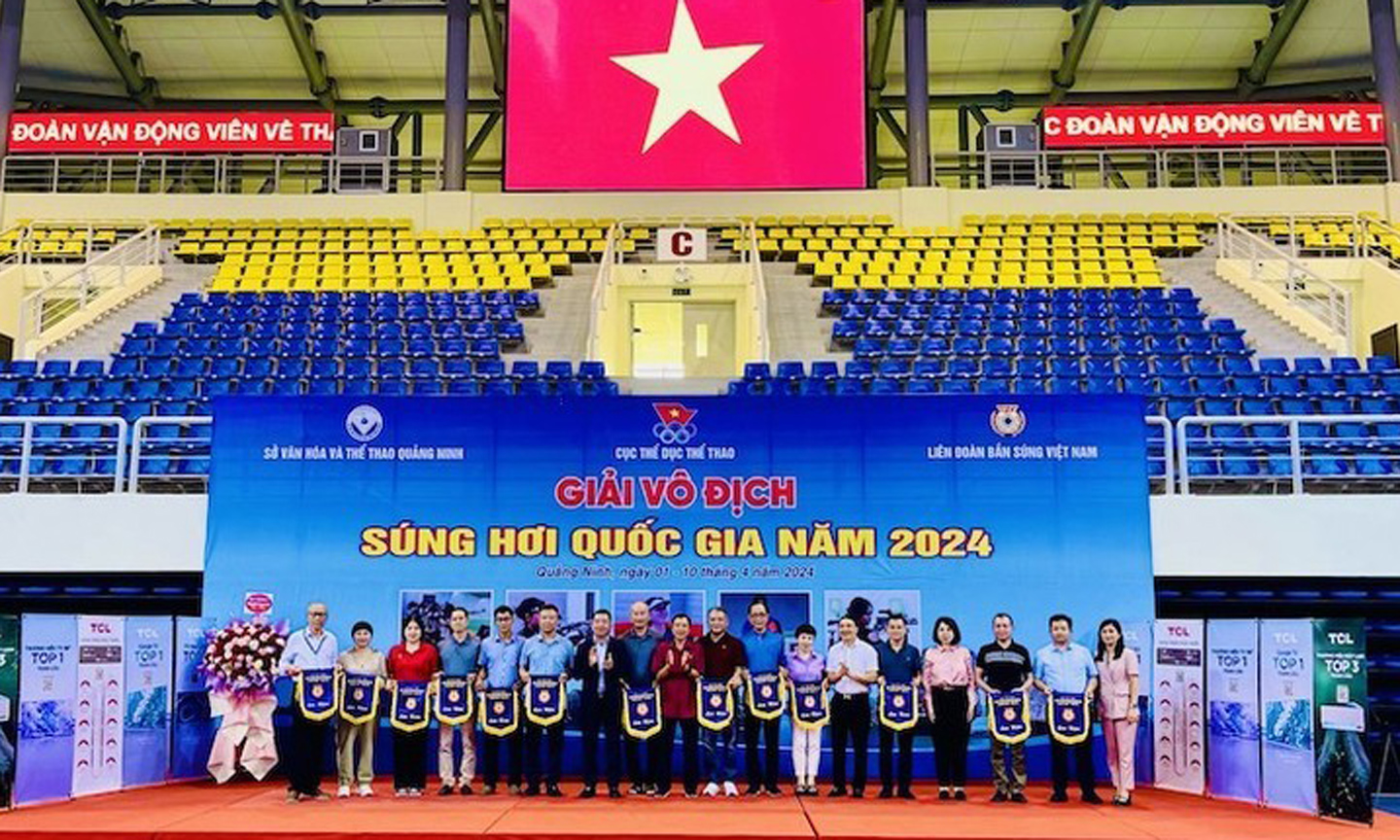 2024 National Airgun Championship kicks off in Quang Ninh.