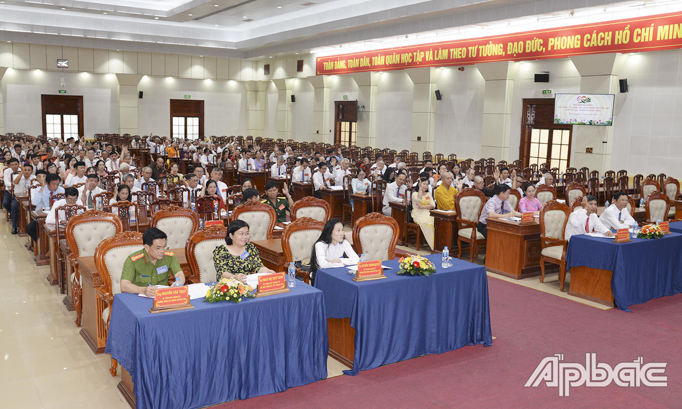 Quang cảnh đại hội