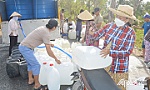Cộng đồng trách nhiệm cung cấp nước sinh hoạt cho người dân vùng hạn, mặn