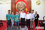 Lãnh đạo tỉnh Tiền Giang làm việc với Tổ chức ASIF Foundation