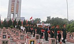 Nghe An reburies martyrs' remains repatriated from Laos