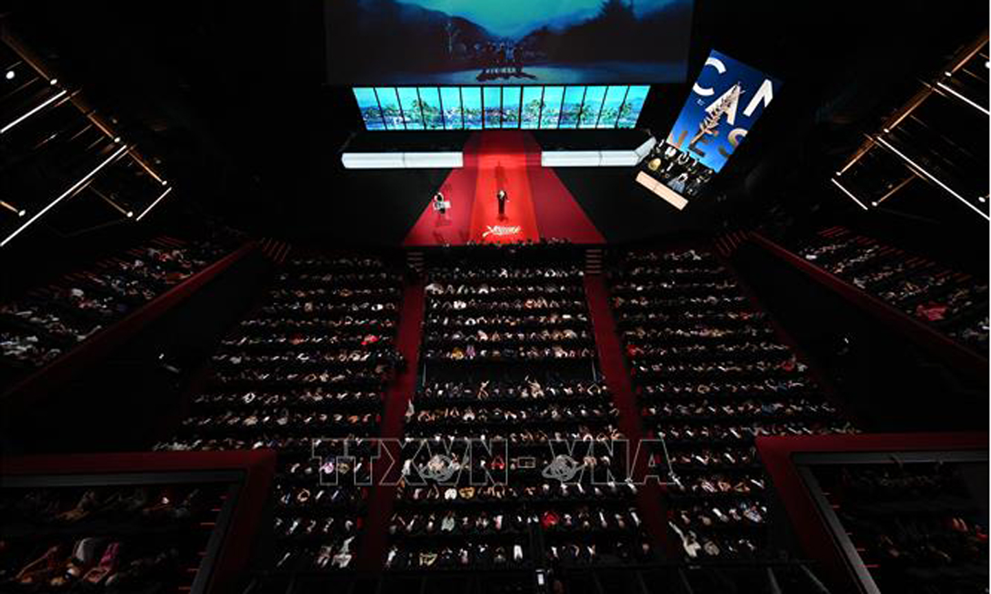 Toàn cảnh lễ khai mạc LHP Cannes ở Cannes, miền Nam Pháp ngày 14/5/2024. Ảnh: AFP/TTXVN