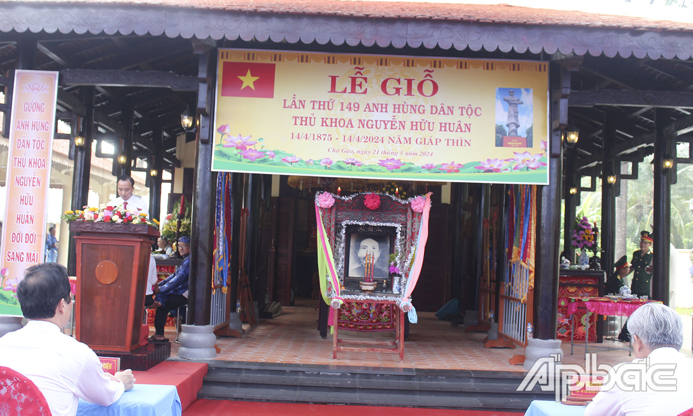 Quang cảnh buổi lễ 