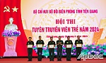 Bộ đội Biên phòng Tiền Giang: Sôi nổi Hội thi Tuyên truyền viên trẻ năm 2024