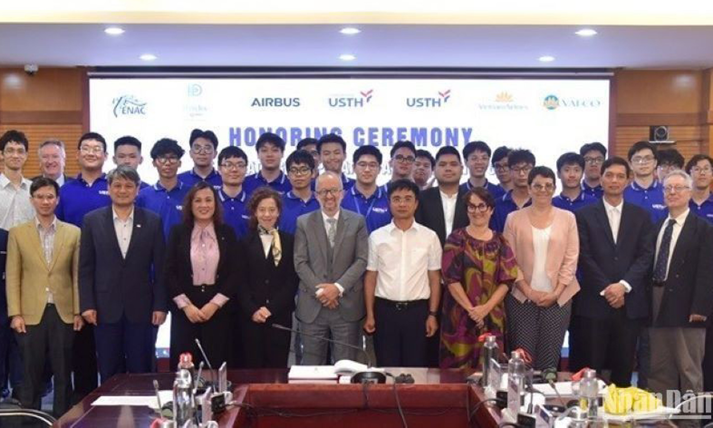 Vietnam and Airbus cooperate in aerospace workforce development