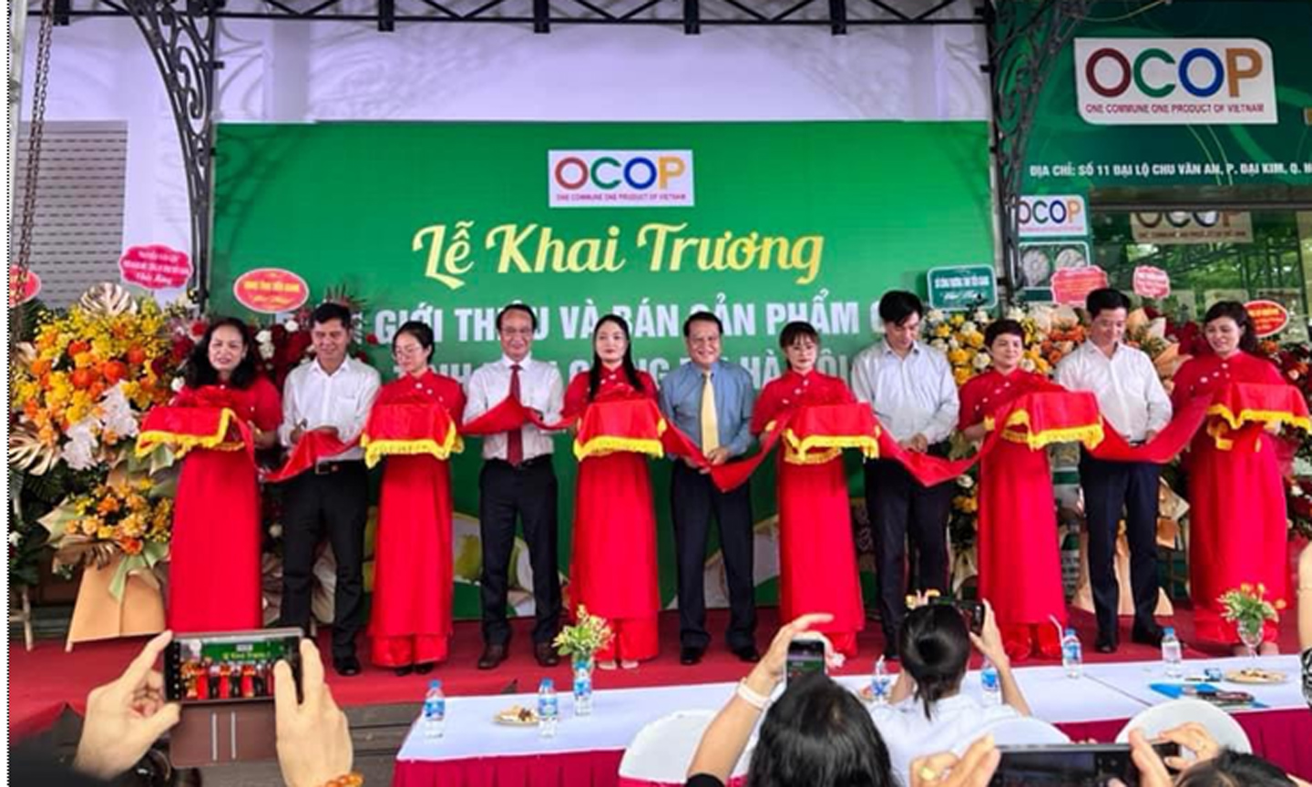 Tiền Giang có Điểm giới thiệu và bán sản phẩm OCOP tại Thủ đô Hà Nội