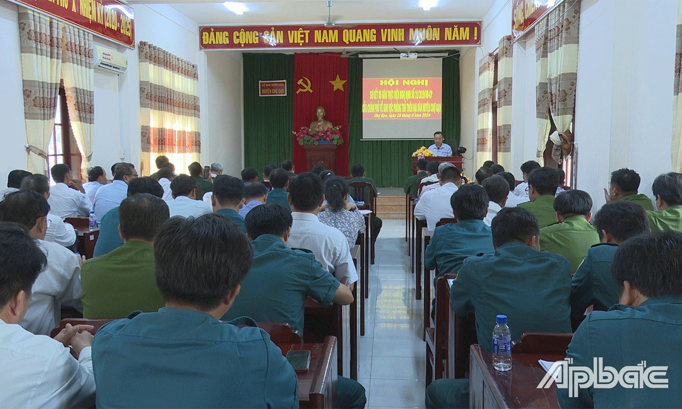 Quang cảnh hội nghị.