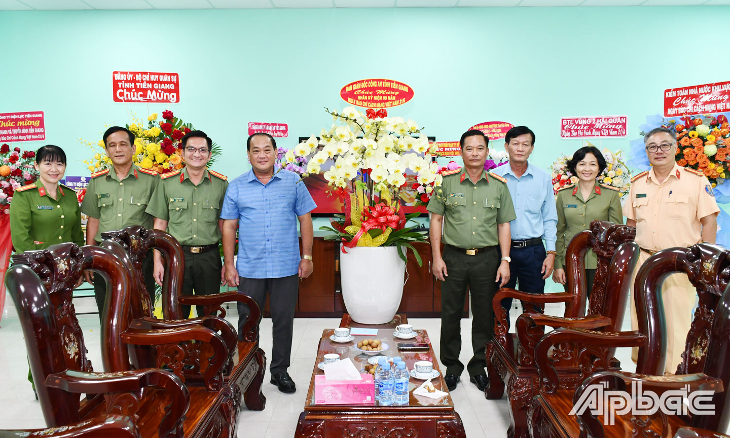 Tại Đài Phát thanh và Truyền hình Tiền Giang