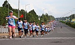 Hau Giang international marathon spreads message of environmental protection