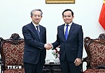 Deputy PM receives outgoing Chinese Ambassador